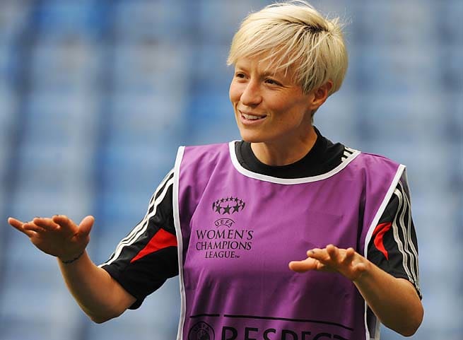 Megan Rapinoe hopes to become the first U.S. woman to win a Champions League title since 2008.